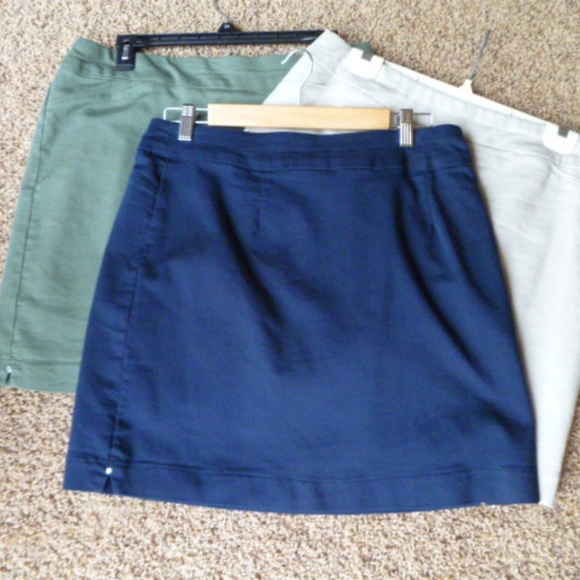 croft & barrow Pants - SKORT//TAN COLOR